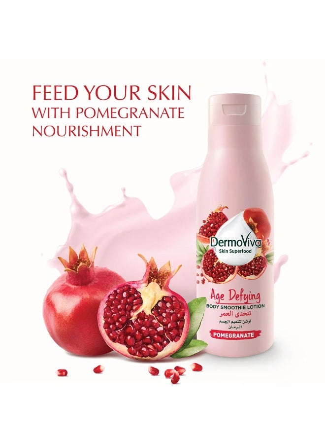 DermoViva Age Defying Body Pomegranate Smoothie Lotion 400 Ml - Image 2